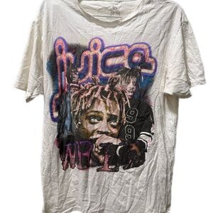 Juice WRLD Graphic T-Shirt with Colorful Print